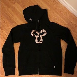 TNA Black Zip Hoodie